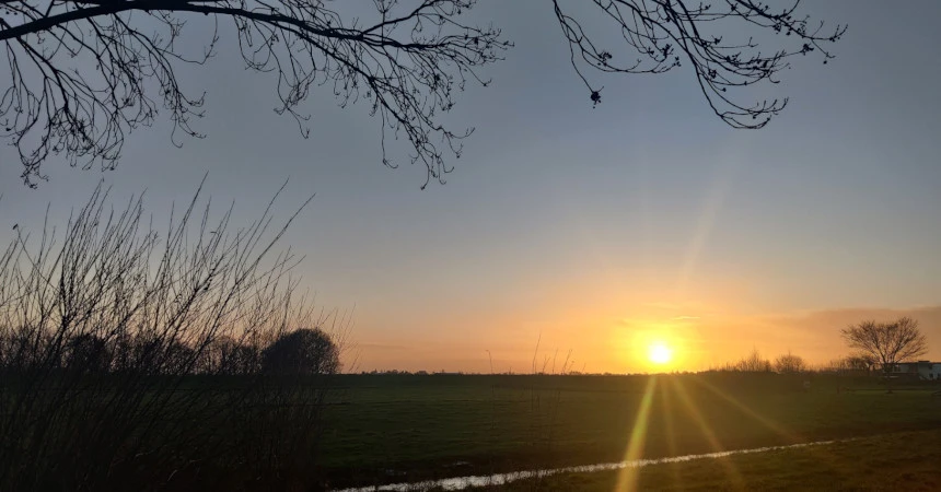 Sunrise in Hazerswoude-Dorp