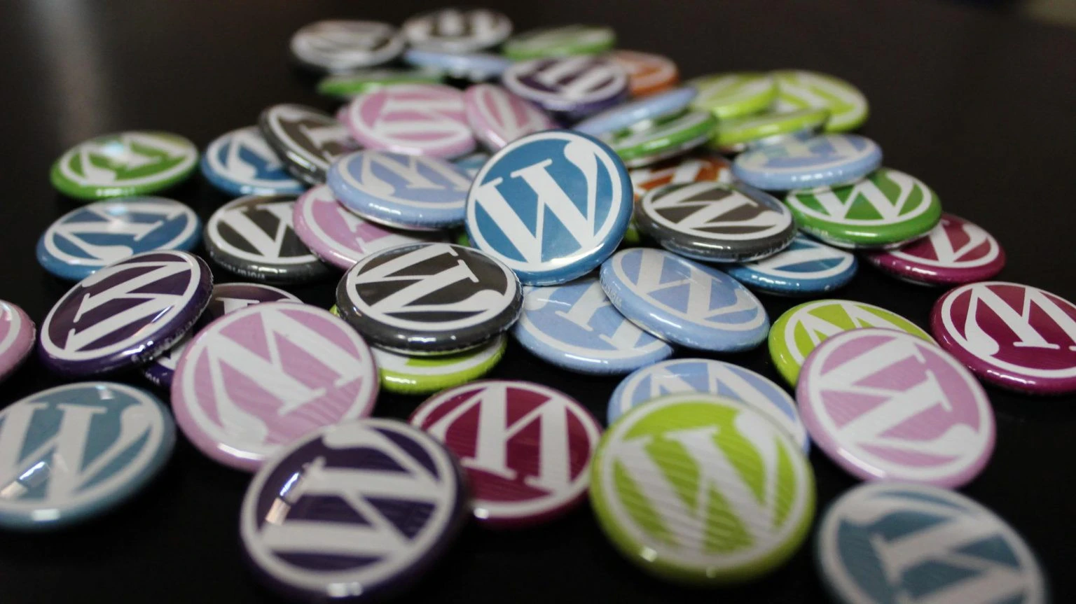 Pile of WordPress Buttons