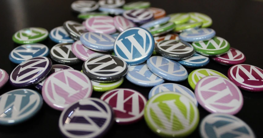 Pile of WordPress Buttons