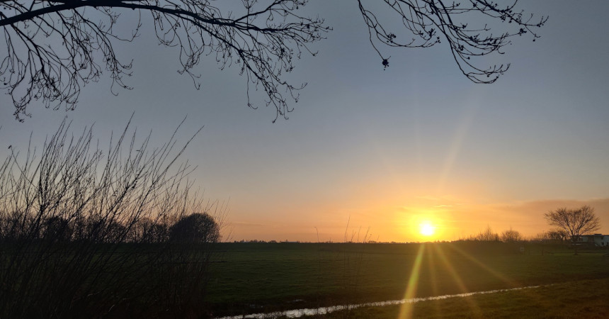 Sunrise in Hazerswoude-Dorp