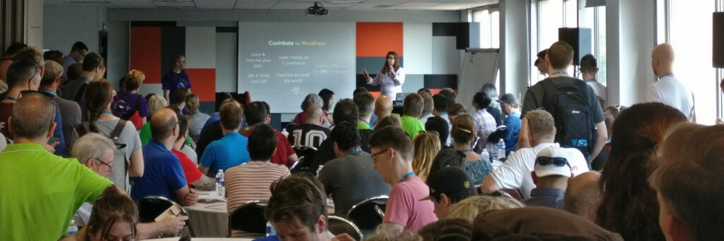 Opening of Contributor Day by Rocío Valdivia