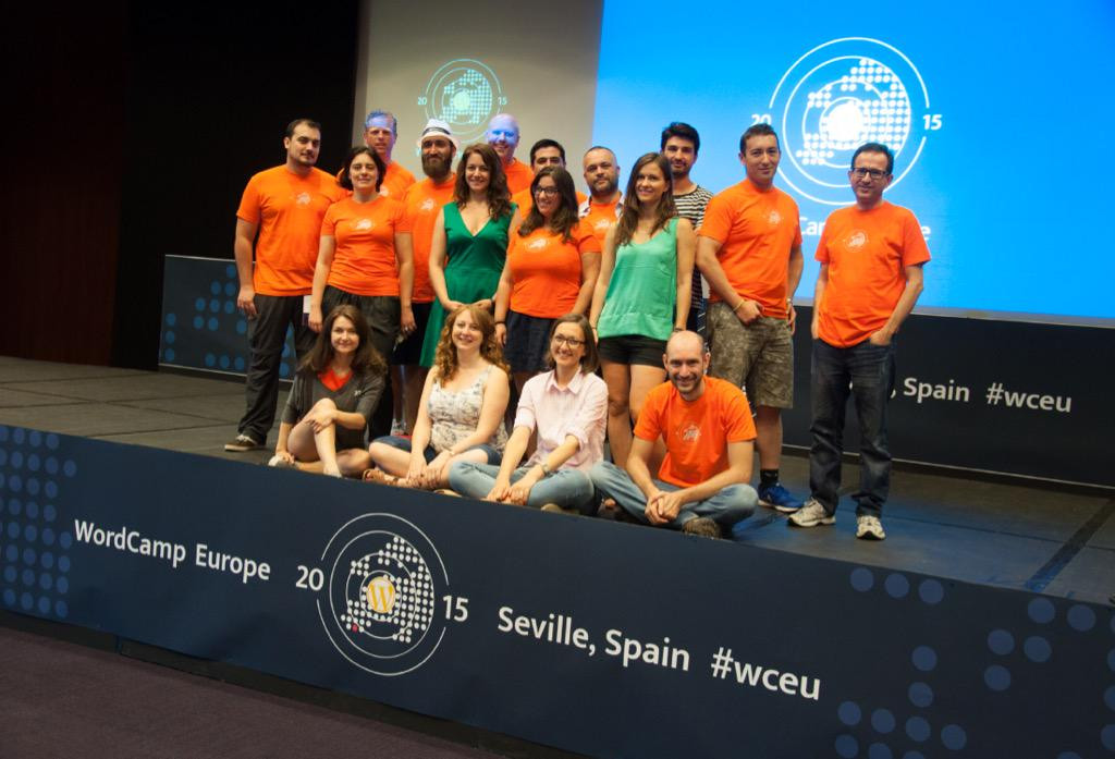 The WordCamp Europe 2015 Organizing team
