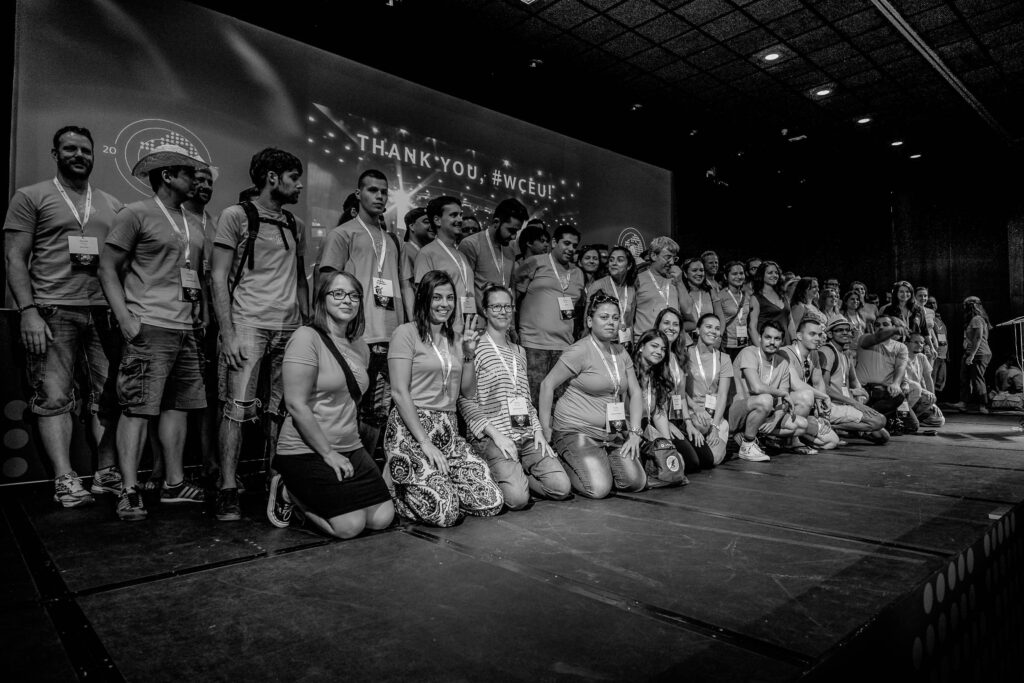 WordCamp Europe 2015 Volunteers - Photo by Florian Ziegler